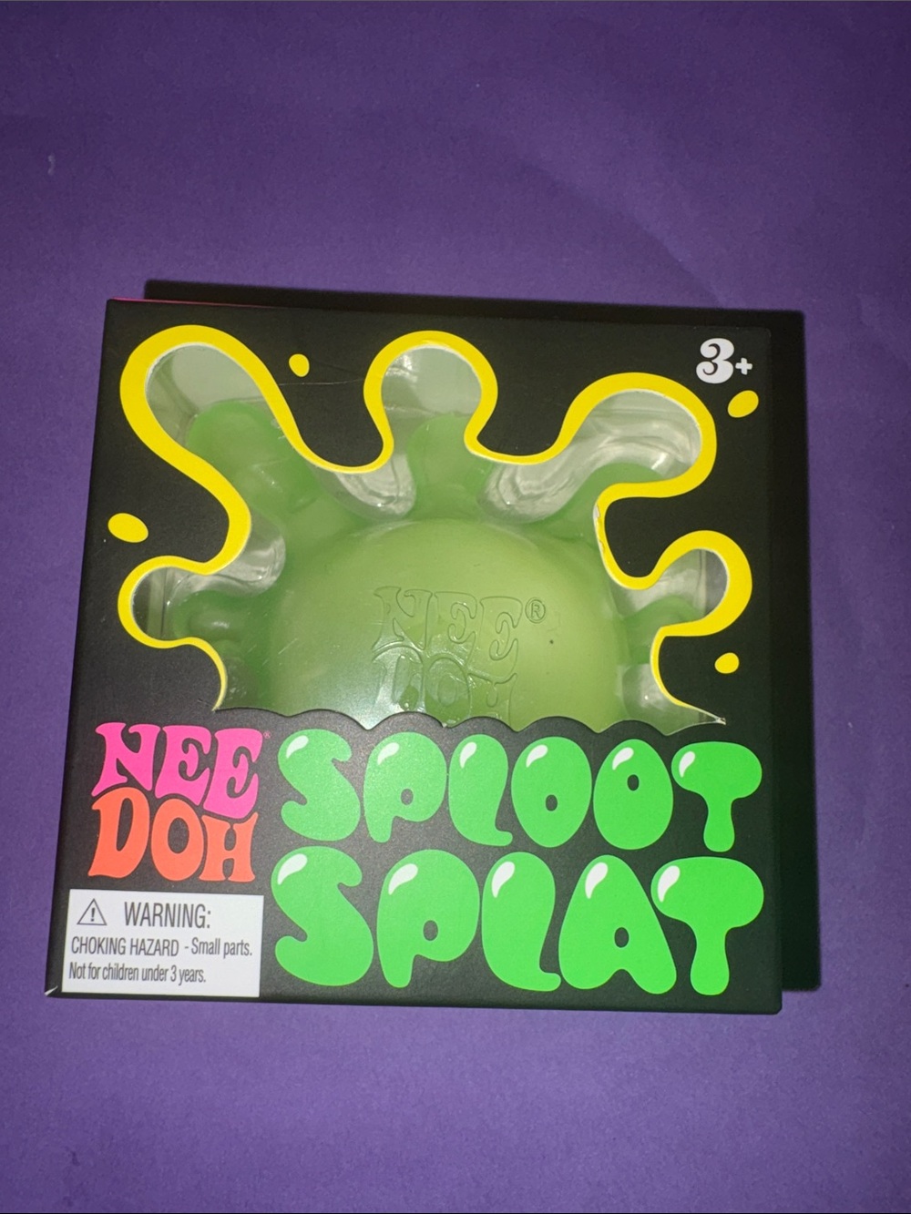 NeeDoh Sploot Splat Stress Toy - (((Green)))brand new squishy